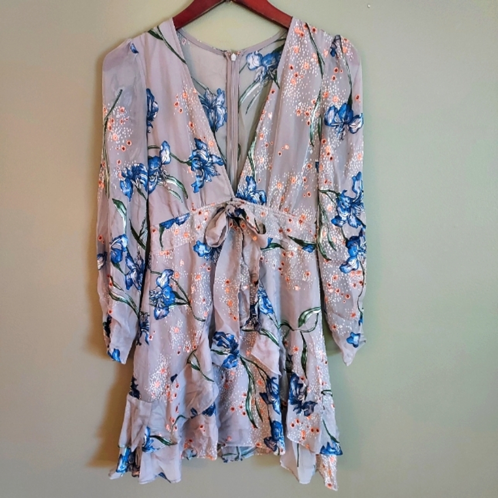 For Love & Lemons Silk Mini Dress Size Small